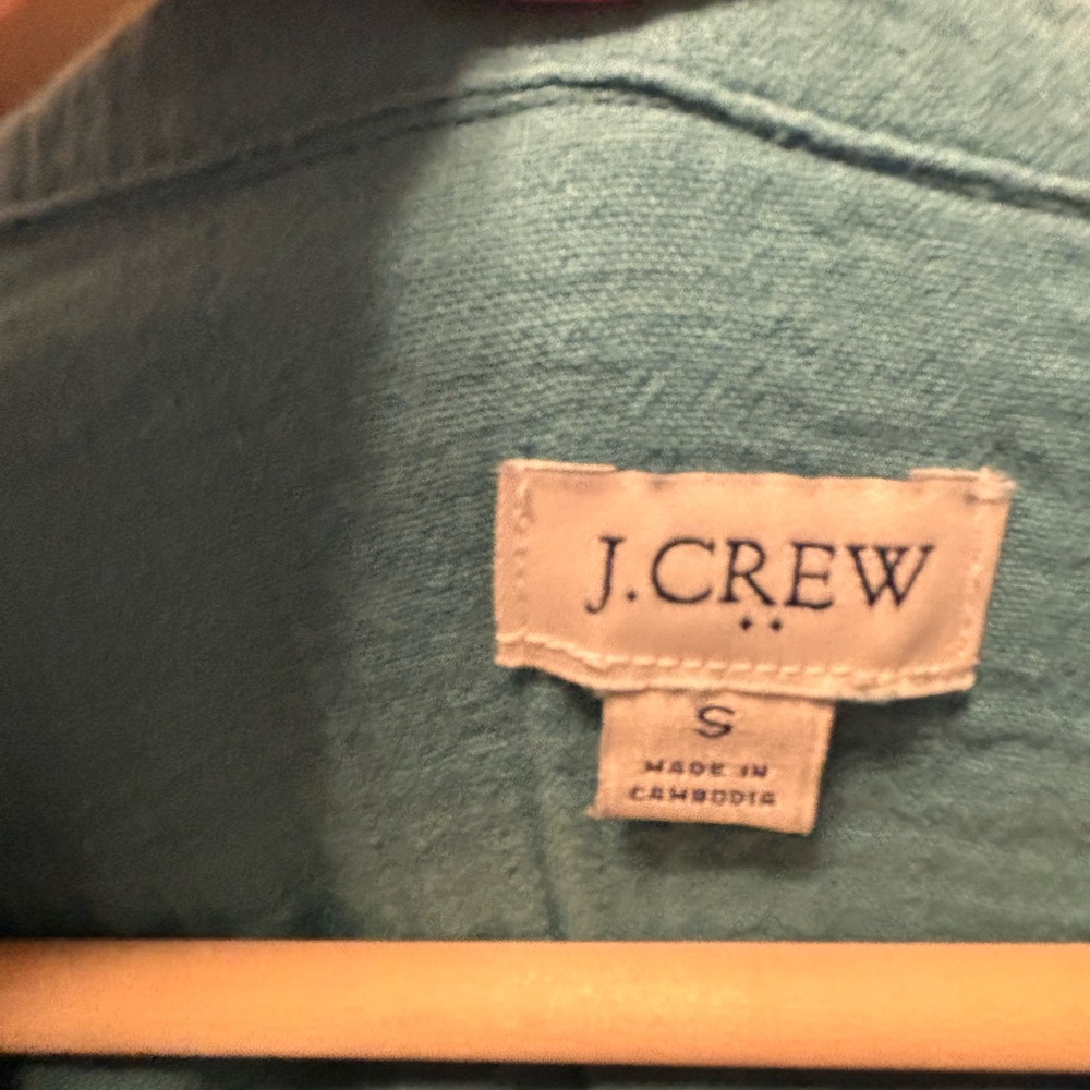 J.Crew Aqua Knit Shirt